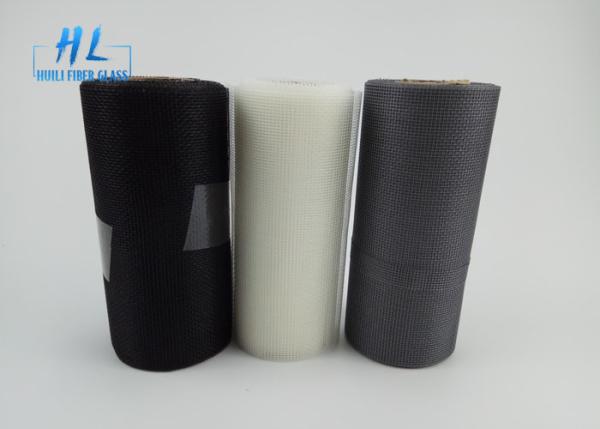 Quality Fire Proof Pleated Invisible Plastic Coated Window Fiberglass Insect Screen for sale