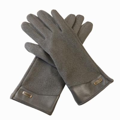China Pu Riding Warmest Winter Mittens 22x16cm Men And Women for sale