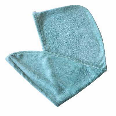 China 300gsm Super Absorbent Microfiber Plopping Cap / Magic Fast Drying Hair Towel for sale