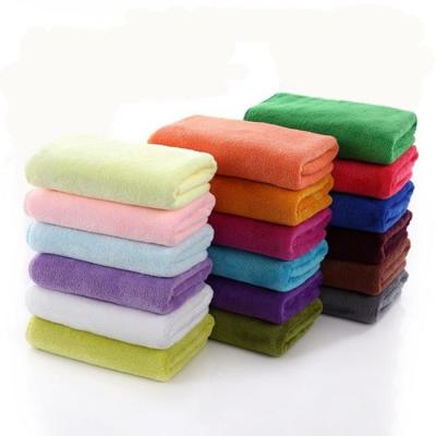 China Burnt Orange Forest Green Microfibre Bath Towel Sheets For Travel for sale