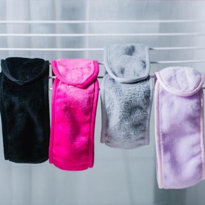 China Venda de limpiamiento de Carol Fleece Designer Velcro Face para la ducha del baño en venta