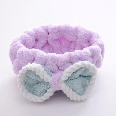 China Skin Friendly Spa Twist Knot Headband Hair Cover For Washing Face for sale