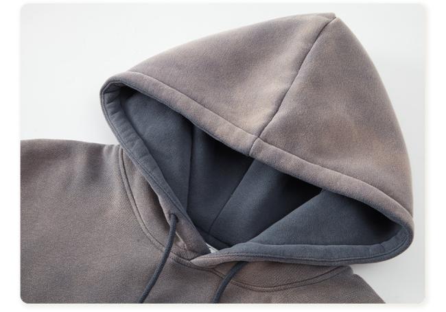 Fashion Winter Solid Color Hoody Plus Size Hoodie European Brand Men′s Hoodies Suits