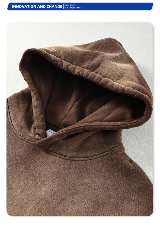 Casual Hoodies Custom Logo Mens Pullover Comfortable Hoodies for Men