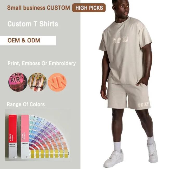 High Quality Mens 2 PCS Set Tracksuit Custom Logo Joggers Tracksuits Sport Training Wear Track Suit