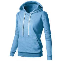 Wholesale Casual Bulk Comfortable Hoodies for Women Long Sleeve Clothes Custom Logo Women′ S Lightweight Pullover Hoodies