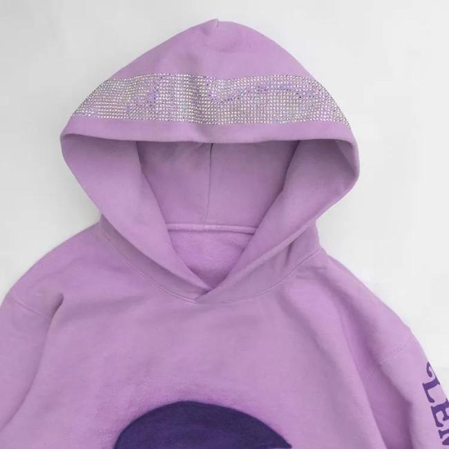 Custom Puff Print Hoodies Flared Stacked Sweatsuits Mens Hoodie