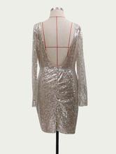 Party Dresses Sleevesless Semi Short Formal Dress Bodycon Dress for Women