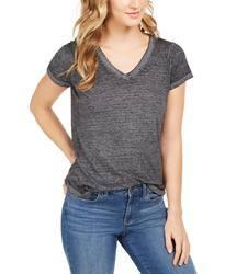 T-Shirts Wholesale Fashion Ladies Blouse Casual Women Summer Plain V Neck T Shirt Custom Designed T Shirts Top for Women