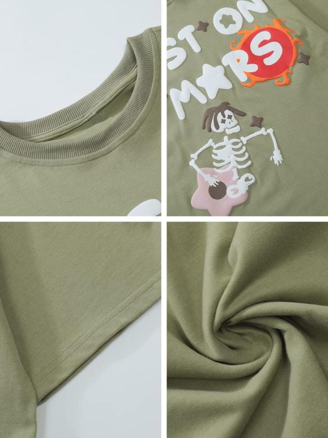 Customizable Design High Quality Men′s Loose Box Body Fit Heavyweight Cotton T-Shirt for Men