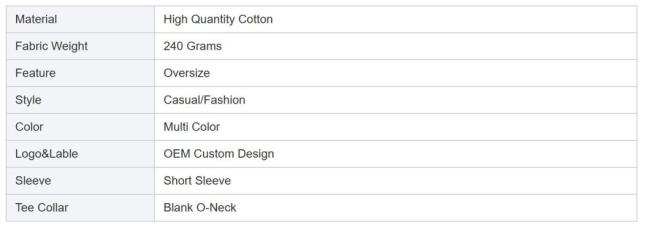 New Design Luxury Quality Cotton Loose Fit Little Drop Shoulder Brand Blank Oversized Men T Shirt