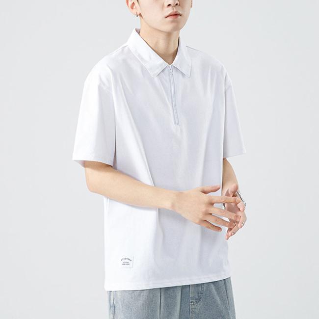 Custom Logo T Shirt Plus Size Printing Men′s Polo Shirt
