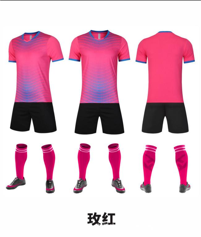 Sport Football Suit Print Adult Quick Drying Breathable Training Suit Competition Sports Suit