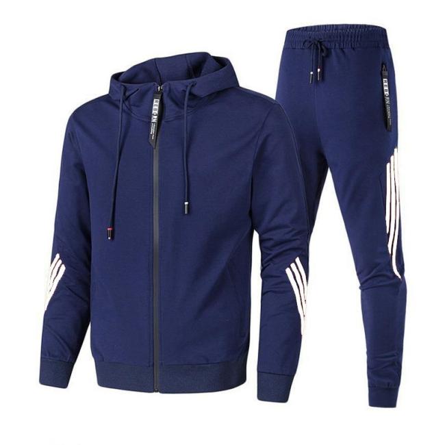 Lovers Sportswear Men′s Cardigan Running Coat Casual Sportswear Men′s Wear