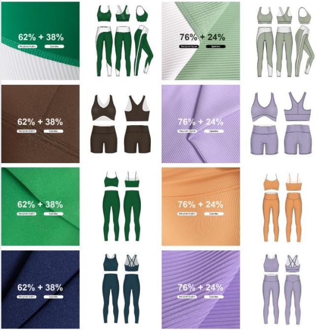Women Yoga Suit 2 Piece Workout High Quality Gym Wear for Women Yoga Set Running Fitness