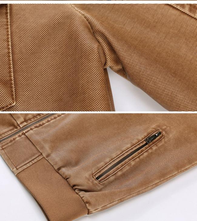 Wholesale Motorcycle Jackets Denim Jacket Windbreaker Jeans Jacket for Man