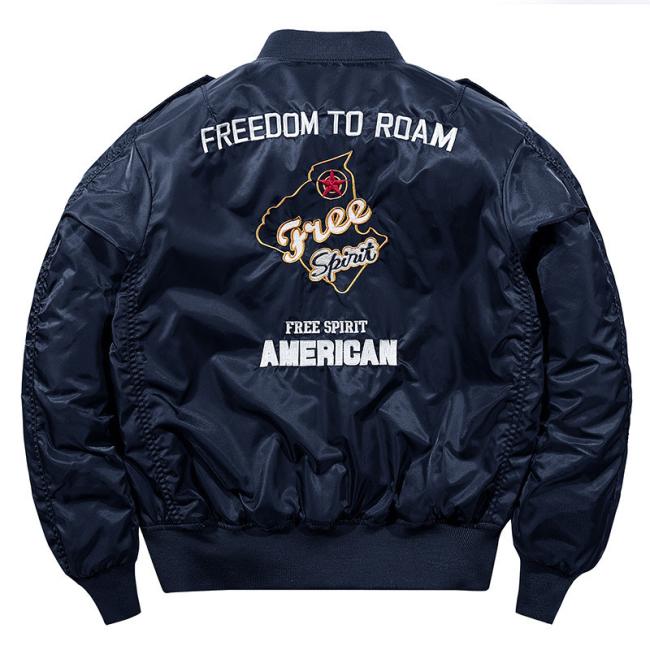 Customize Varsity Jacket Vintage Puffer Jacket Sports Bomber Jacket Men