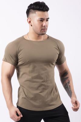 China Fashion Men Cotton T Shirts Outdoor Training Customized Material for sale