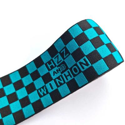 China Customized Sports Elastic Band Polyester Elastic Waistband For Clothing for sale