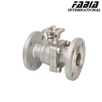 China Flange FB Ball Valve High Pressure Flange Stainless Steel Ball Valve for sale