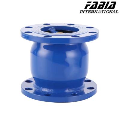China Special Purpose Valve Flange Silencing Cross Flow Check Valve for sale