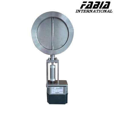 China Electric 304 Stainless Steel Butterfly Valve Clamp Type Industrial Valve for sale