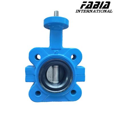 China DN50 Industrial Butterfly Valve With Stainless Steel Plate For Corrosion Resistance for sale
