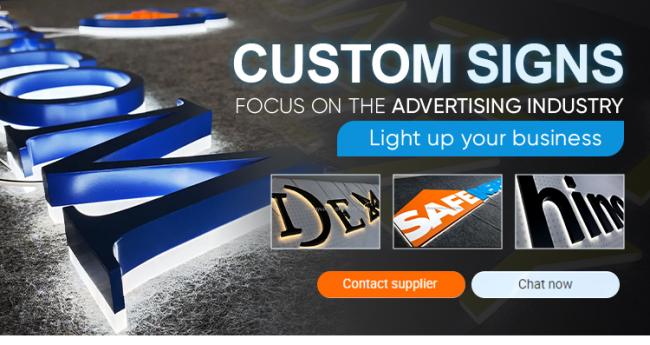 HONGSEN LED channel letter sign product display