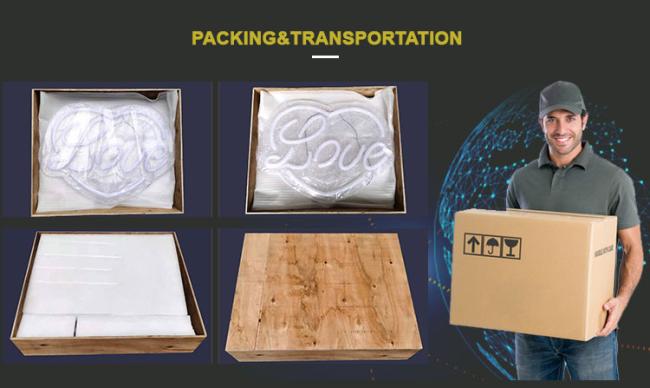Final shipping packaging options
