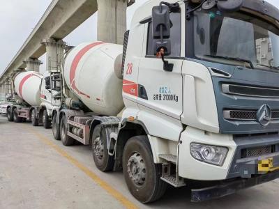 China SANY 12 Cubic Used Concrete Mixer Truck Mounted SY412C-8S With Hino Engine for sale