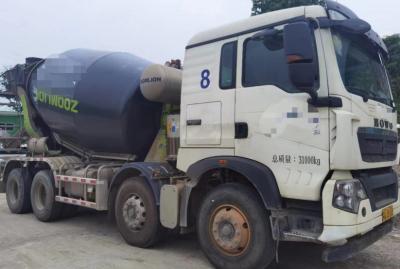 China Zoomlion Used Concrete Mixer Truck Manufacturer 2019 Model With Howo Chassis for sale