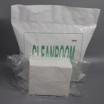 China Knitted Nonwoven Eco Friendly Cleaning Wipes 2 Ply Sterile Lint Free Wipes for sale