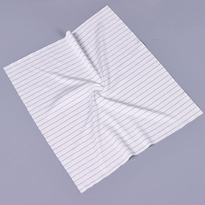 China Best 9 Inch 180gsm Antistatic Cleanroom Wipes High Quality Class 100 Disposable Floor Wipes for sale