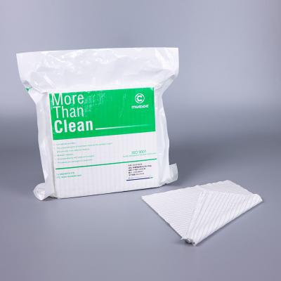 China Multi Purpose Anti Static Cleaning Wipes Lint Free 100% Polyester Tissue Paper Class 100 for sale
