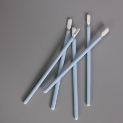 China Dust Free Double Knitted ESD Safe Swabs Mini Microfiber Swabs for sale