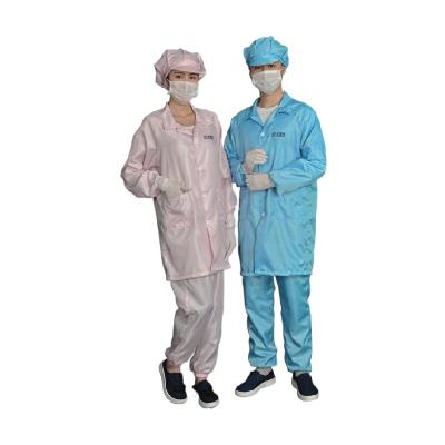 China Clean Room Clothing Three Dimensional Tailoring Design Soft And Skin Anti-static Clean Room Smock for sale