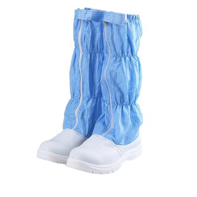 China static resistant shoe ESD Booties PU Outsole ESD Antistatic Shoes Clean room Safety electrostatic dissipative shoes for sale