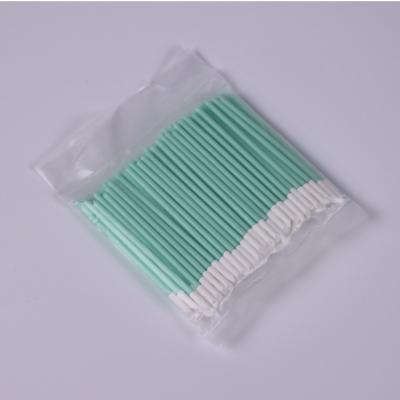 China Industrial Foam Swabs Detailing Swabs Disposable Industrial Lint Free PU Head Cleanroom Cleaning Swab Foam Solvent for sale
