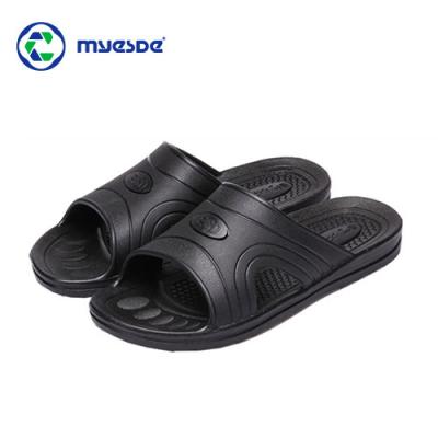 China esd slipper Antistatic SPU Slipper One Take 2 Holes Esd Slipper ciabatte antistatiche For Clean Room esd slippers for sale
