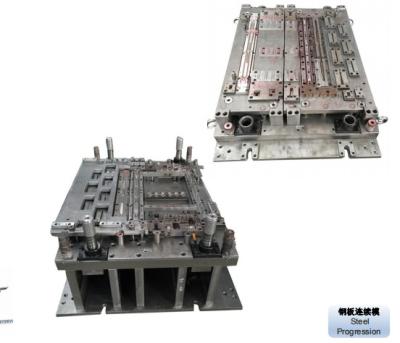 China Single 380V Progressive Stamping Die 50 Ton Sheet Metal Progressive Die for sale