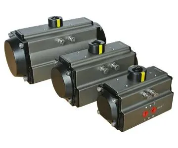 Aluminum Alloy Rotary Rack Pinion Pneumatic Actuator (VS-210) ISO5211 DIN3337