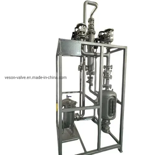 Vacuum System Condenser Skid Mounting