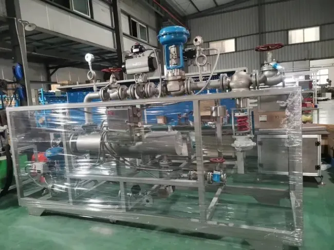 Valve Skid Steam Valve Skid Skid Mounted Pressure Reducing Valve Manifolds, Chemical Steam Valve Manifolds, Steam Valve Manifolds Mounted System