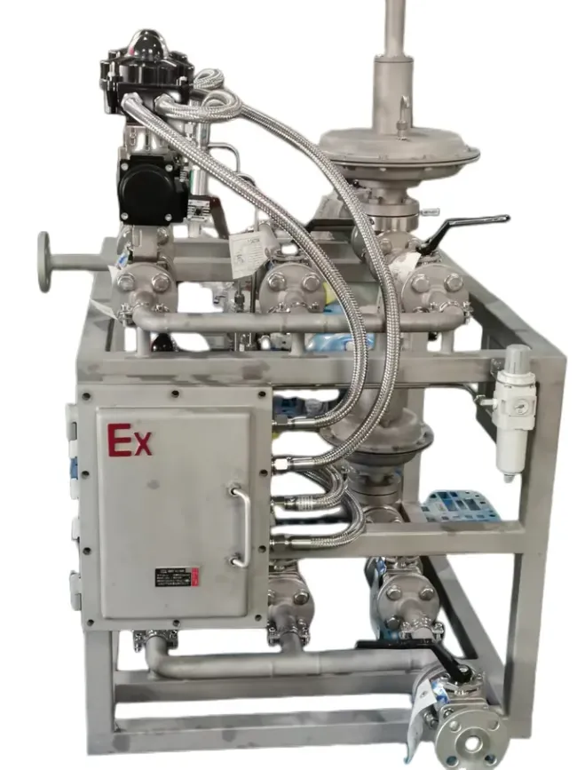 Valve Skid Steam Valve Skid Skid Mounted Pressure Reducing Valve Manifolds, Chemical Steam Valve Manifolds, Steam Valve Manifolds Mounted System