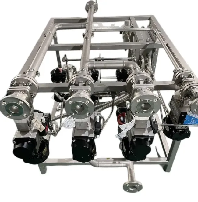 Valve Skid Steam Valve Skid Skid Mounted Pressure Reducing Valve Manifolds, Chemical Steam Valve Manifolds, Steam Valve Manifolds Mounted System