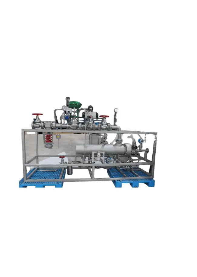 Turnkey Solutions with Valve Skid Skid Unit Ready to Use