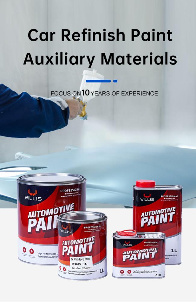 Hot Selling White Epoxy Automotive Primer Paint Corrosion Resistant Dry Grinding Automotive Epoxy Paint 2k Epoxy Primer 0
