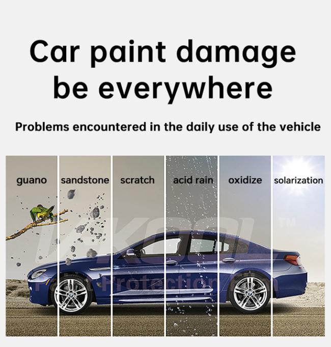 Liquid Touch Up 1K Automotive Clear Coat Paint Heat Resistant Auto Paint Manufacturerhigh Gloss Car Paint 3