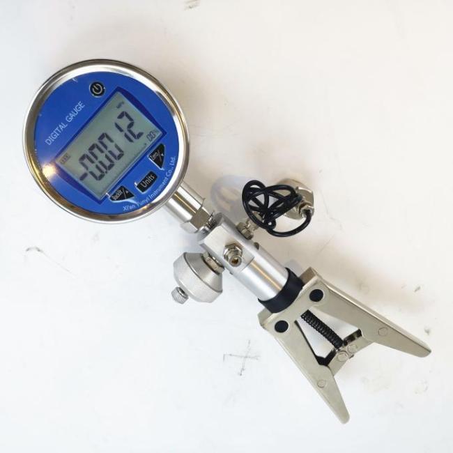 Pneumatic Digital Air Pressure Gauge Calibrator High Accuracy 16bar Hand Pump 0