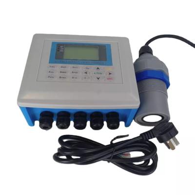 China Triangular Weir Open Channel Flow Meter Split Type Doppler Ultrasonic Flowmeter 4 - 20mA for sale